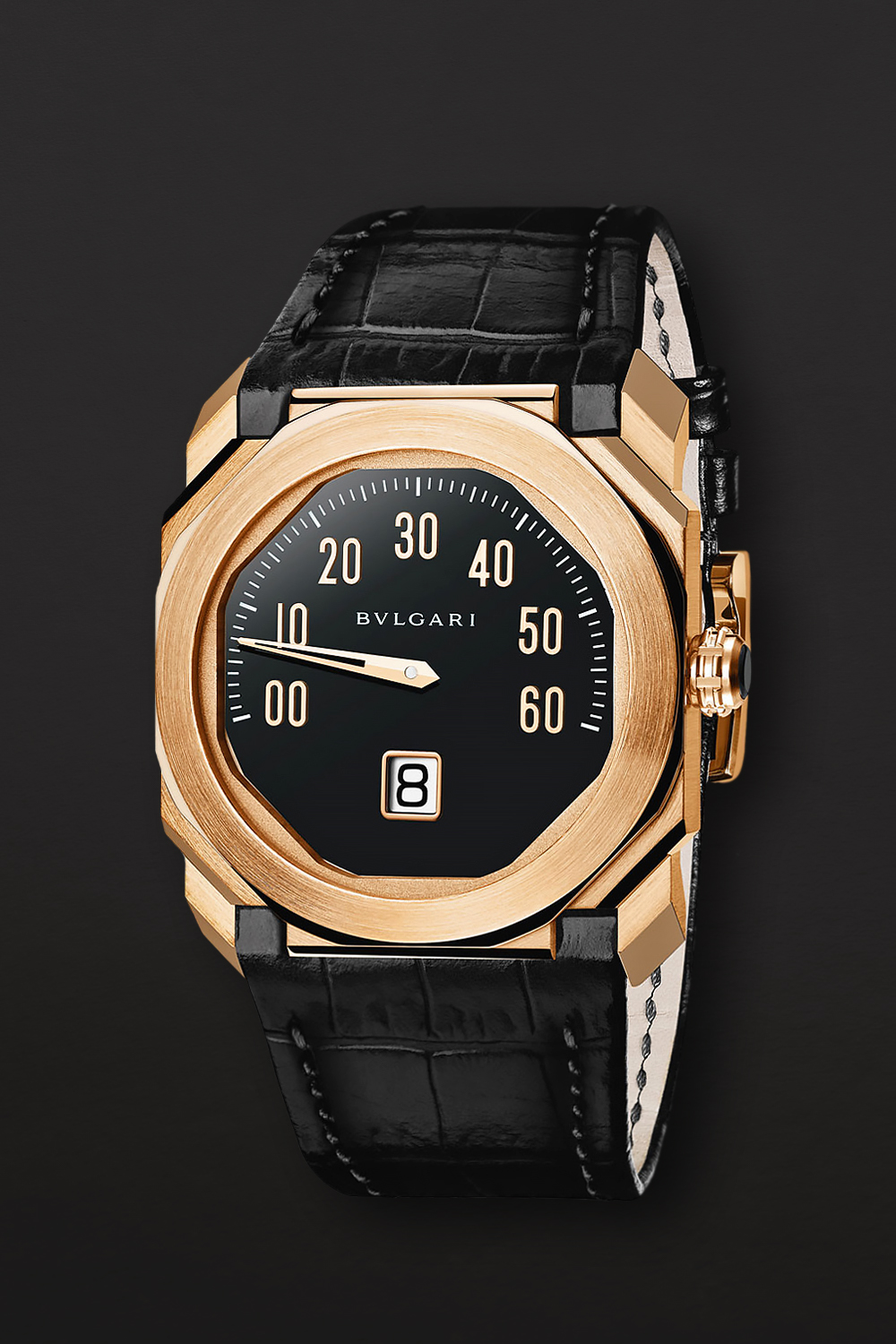 Ineichen Auctioneers - Octo Mono-Rétrograde Rose Gold