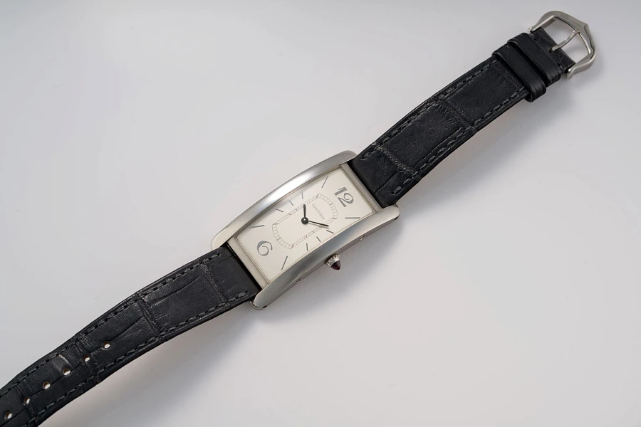 Tank Cintrée Ref. WGTA0027 in Platinum