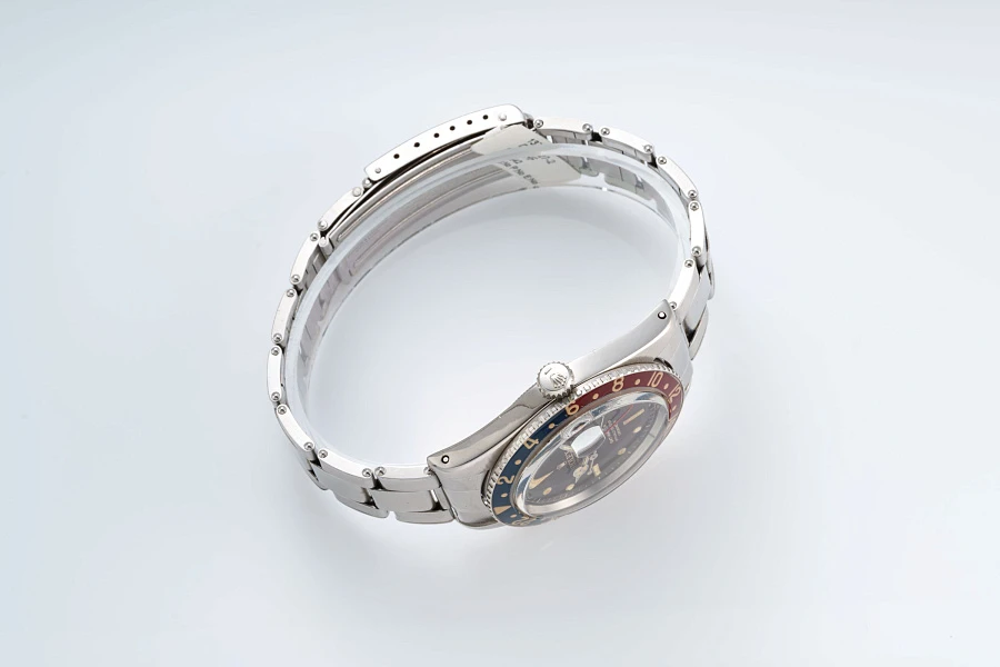 GMT Master Ref. 6542 with Bakelite Bezel in Stainless Steel