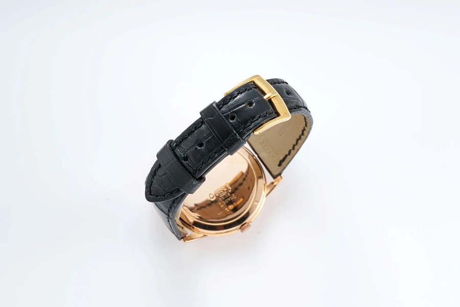 Sector Dial Dress Watch in 18k Rose Gold