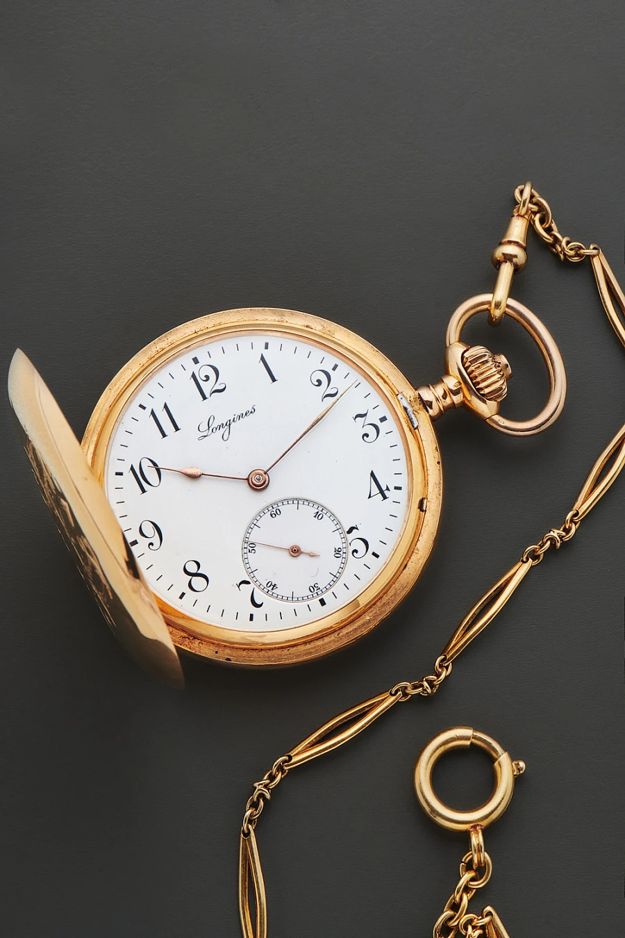 18k Rose Gold Pocket Watch