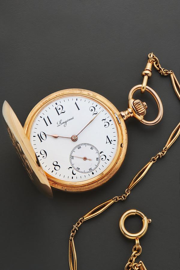 18k Rose Gold Pocket Watch