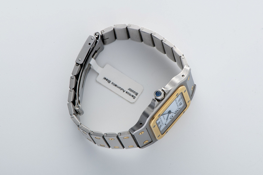 Santos Automatic Ref. 2961 in Stainless Steel and 18k Yellow Gold