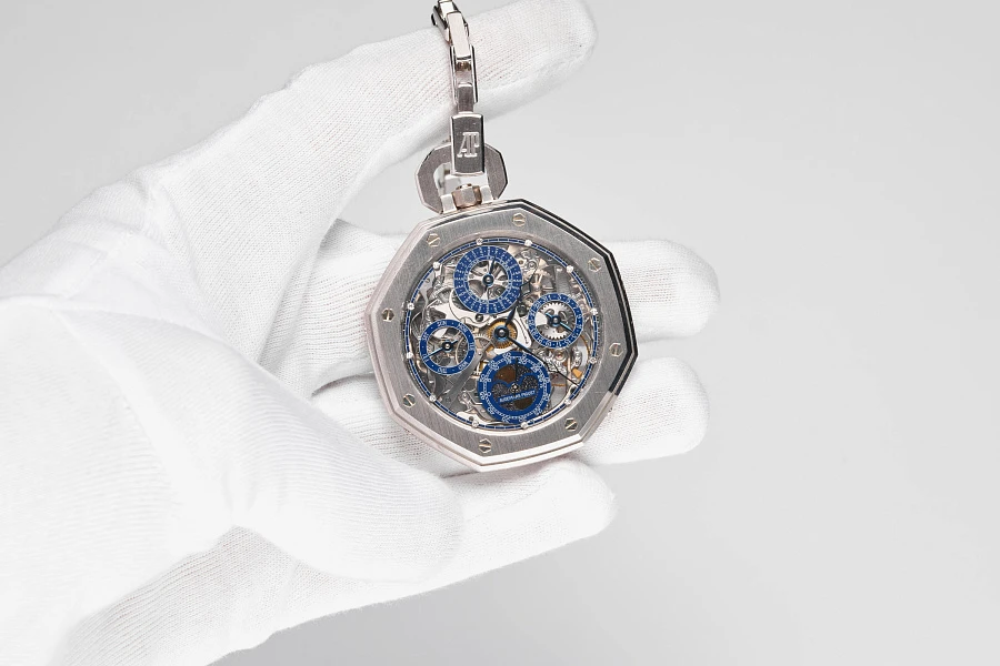 Royal Oak Pocket Watch Perpetual Calendar Skeleton