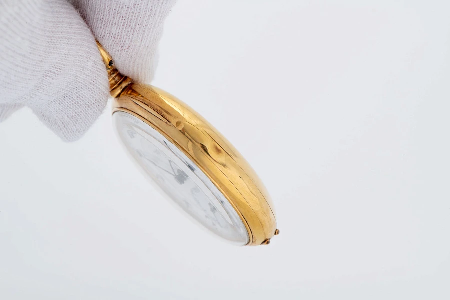 Pocket Watch 18K Yellow Gold