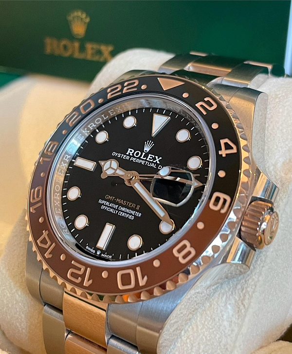 GMT-Master II 126711 ‘Rootbeer’ Everose Rolesor Original Bucherer Invoice