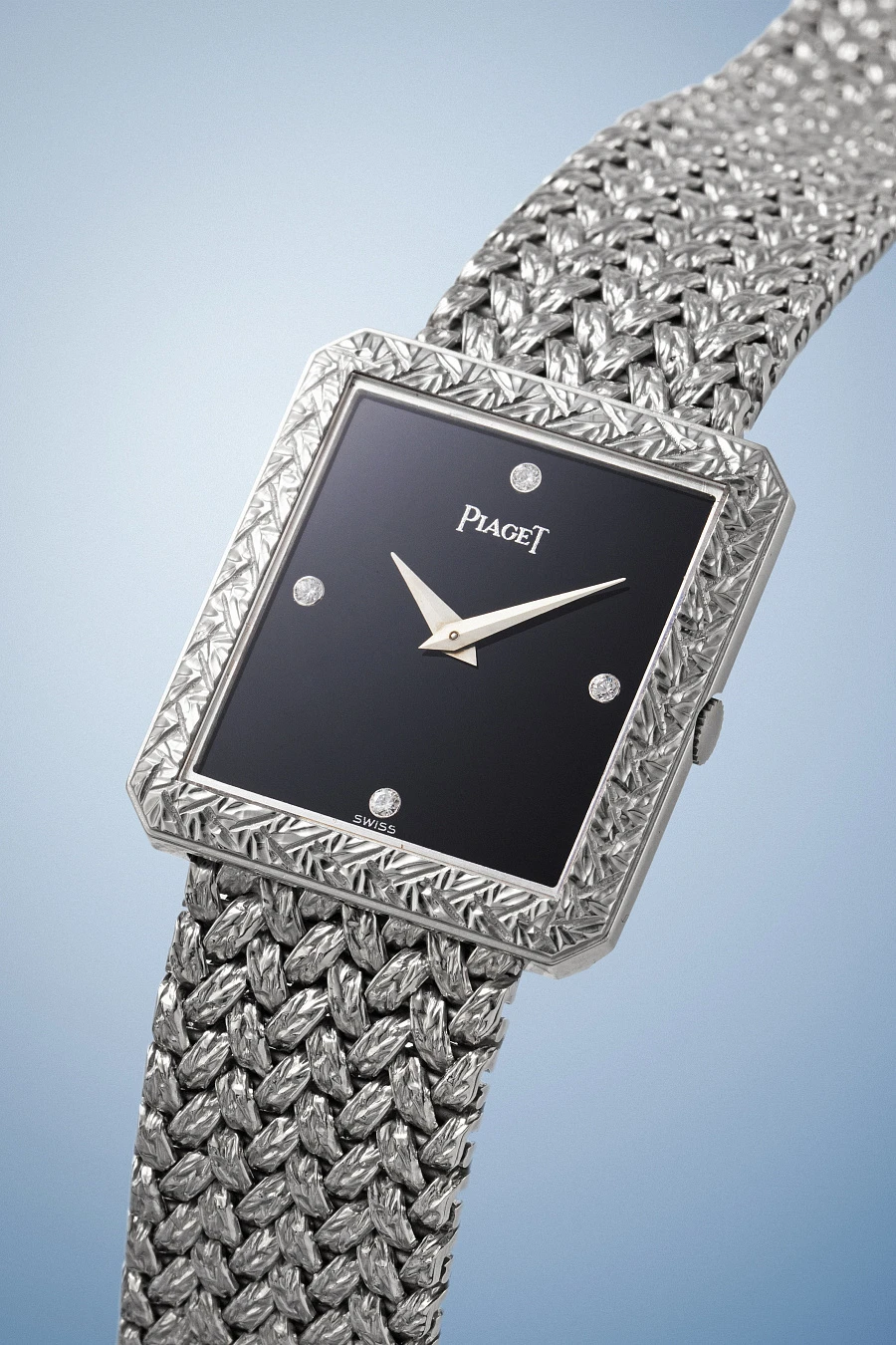 Onyx Dial Protocole Ref. 91542 S2 in 18k White Gold