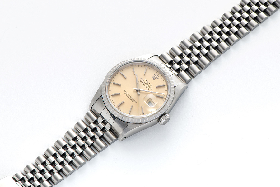 Datejust Ref. 16220 with Champagne Dial