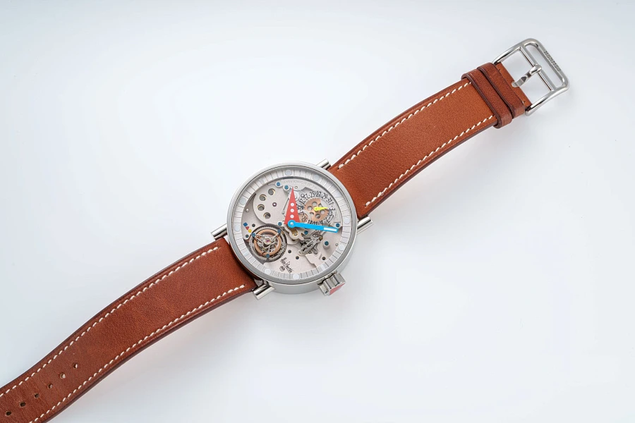 Tourbillon Volante in Stainless Steel