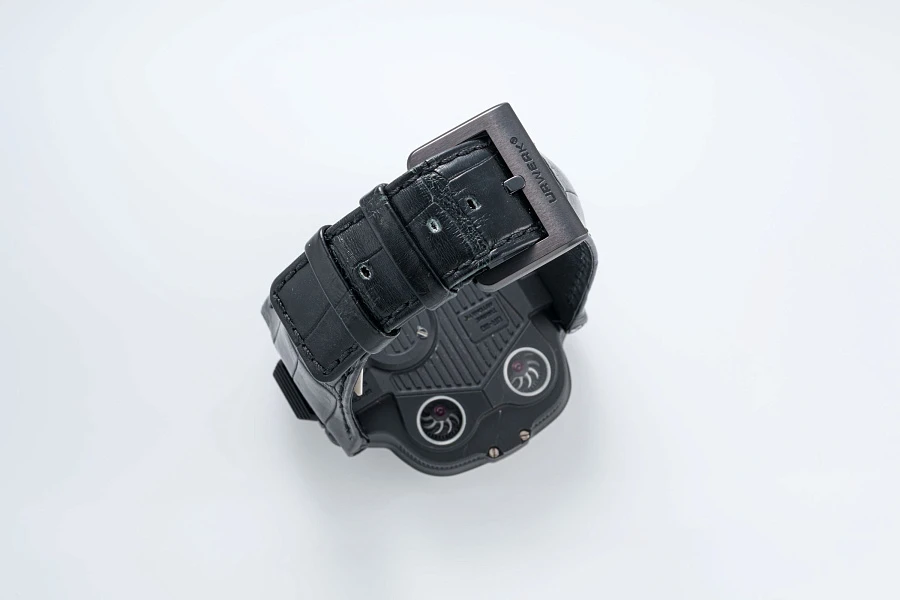 UR-110 Turbine Automatic in Black Coated Titanium