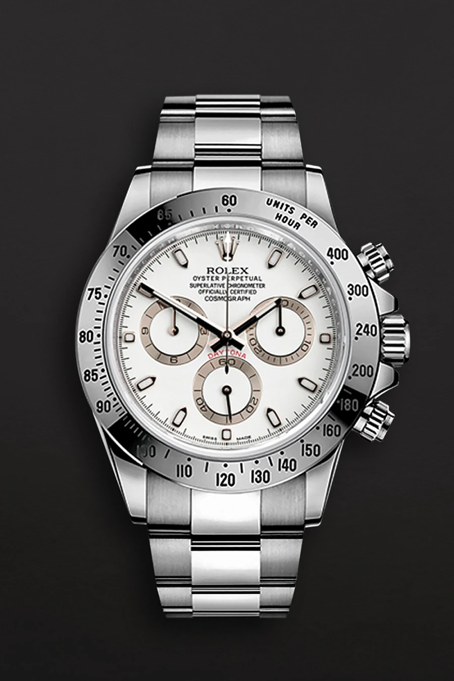 Cosmograph Daytona 116520 Steel White Dial