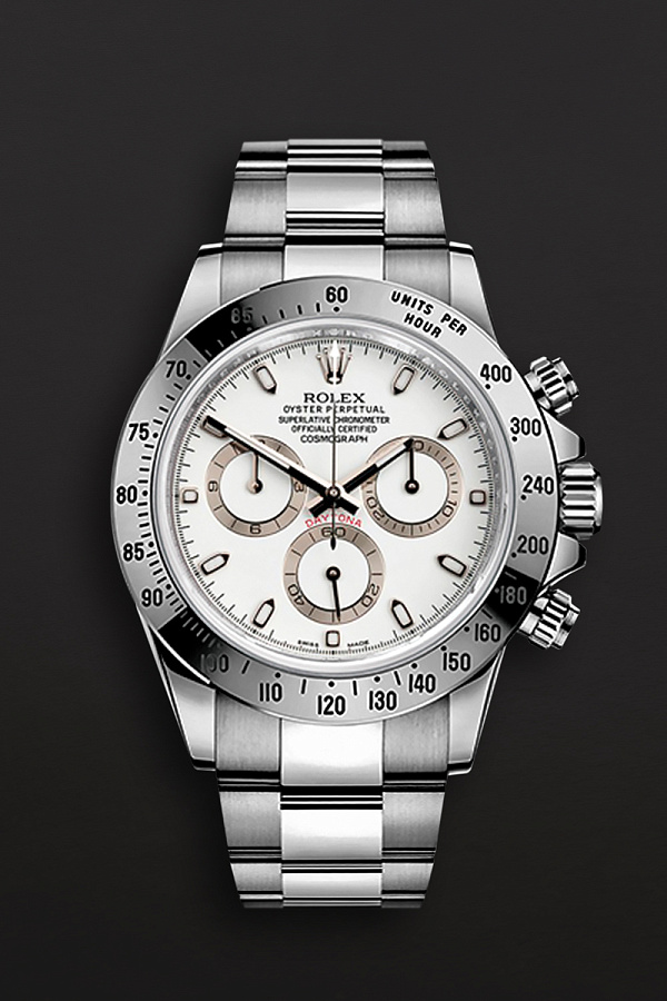 Cosmograph Daytona 116520 Steel White Dial
