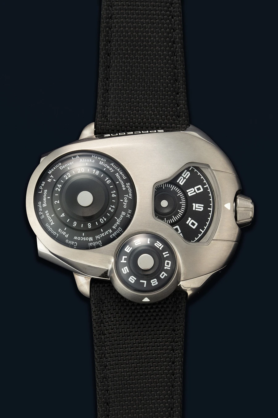 World Time in Titanium