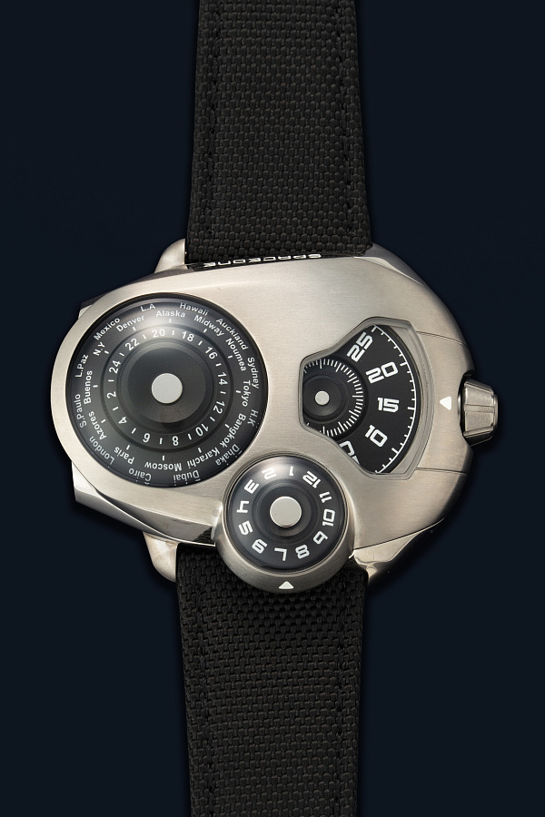 World Time in Titanium