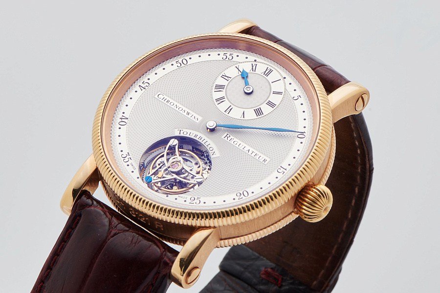 Régulateur Tourbillon in 18k Rose Gold