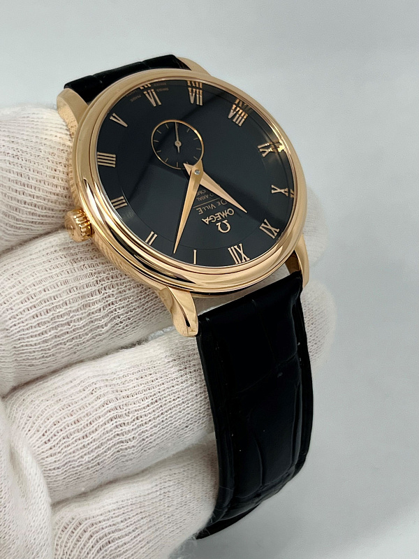 De Ville Prestige Co-Axial Small Seconds in 18k rose gold