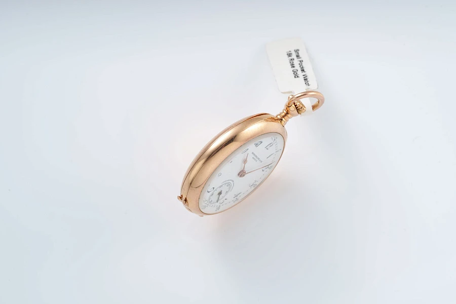 Small Pocket Watch in 18k Rose Gold