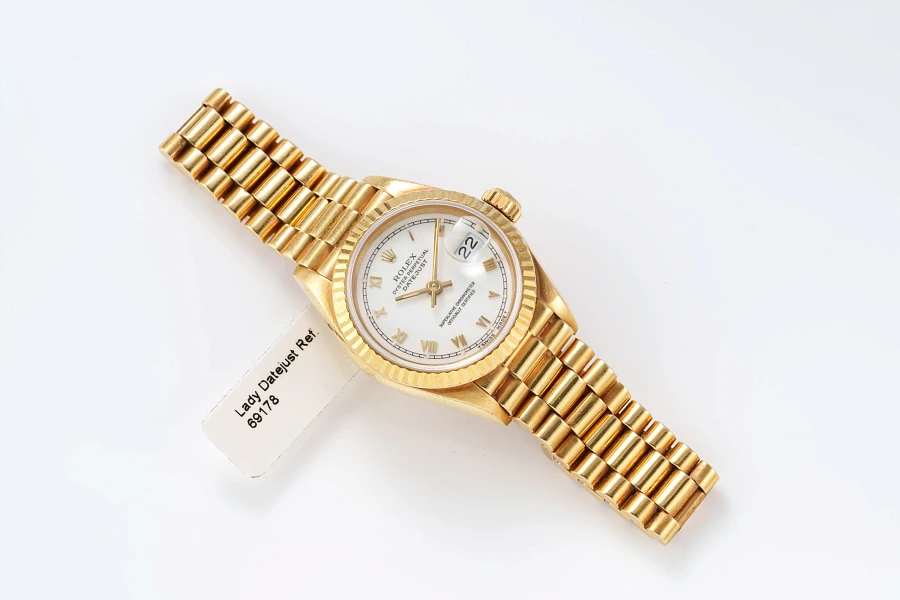 Lady Datejust Ref. 69178 in 18k Yellow Gold