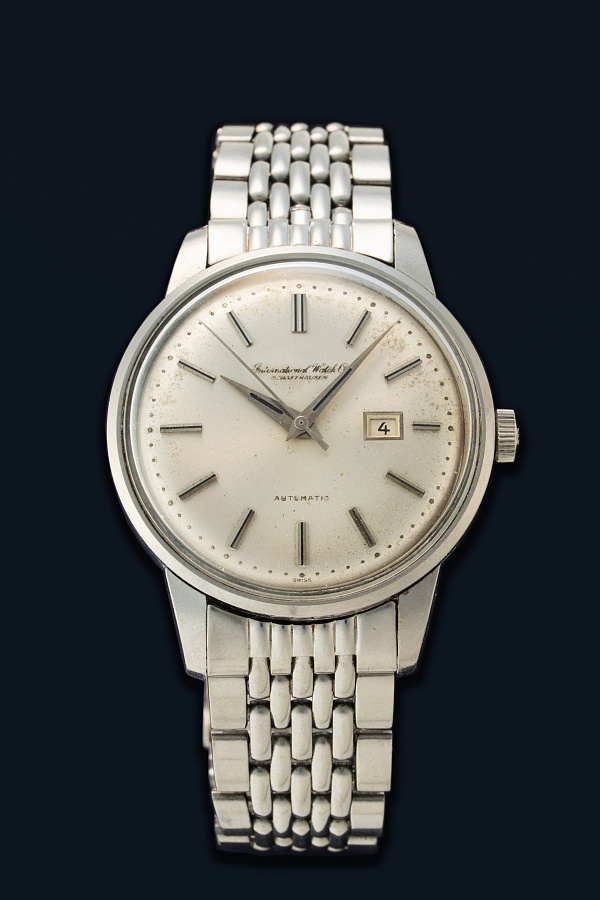 Stainless Steel Automatic Watch Ref. 648 on a Gay Frères Bracelet