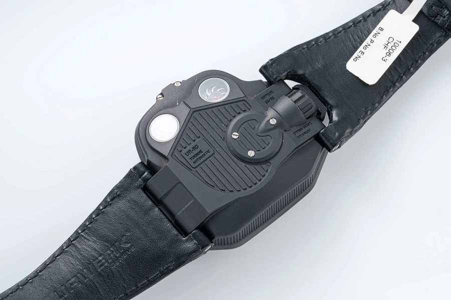 UR-110 Turbine Automatic in Black Coated Titanium