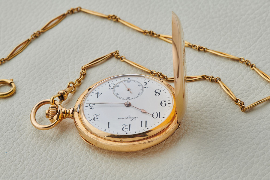 18k Rose Gold Pocket Watch