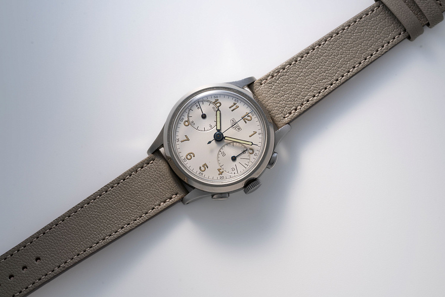 Big-Eye Chronograph Ref. 5408 in Stainless Steel