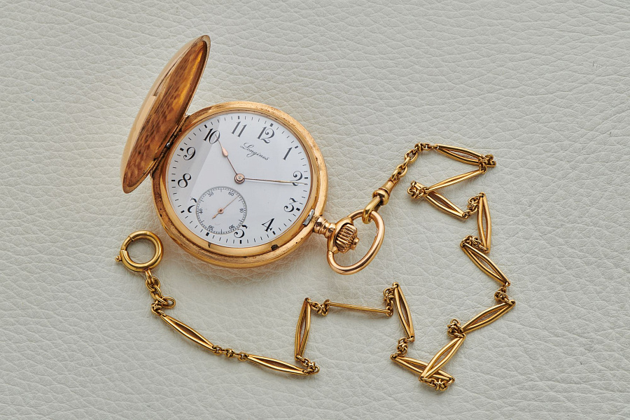 18k Rose Gold Pocket Watch