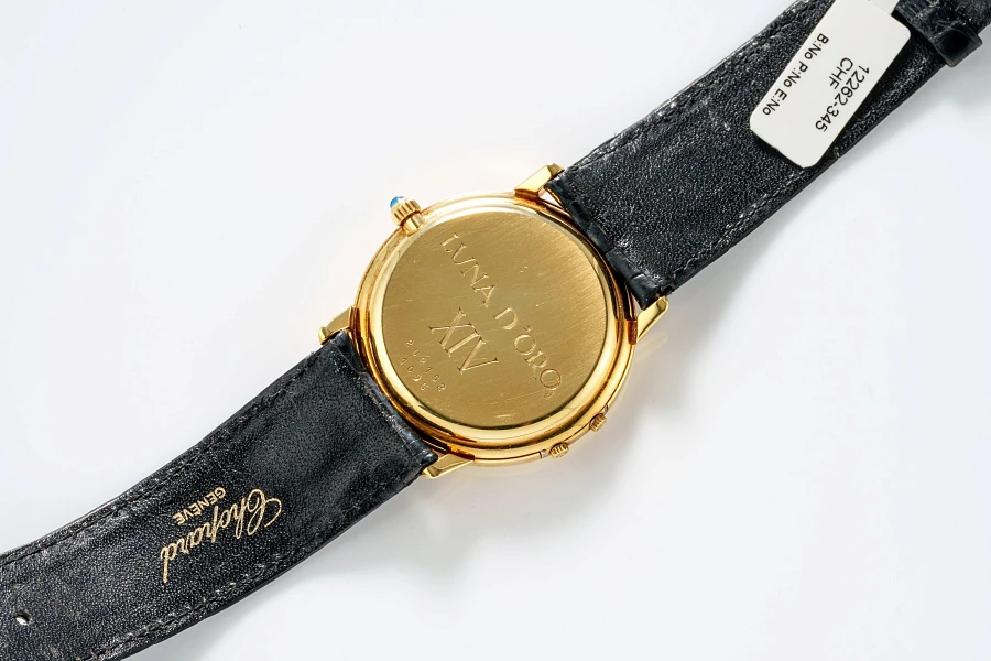 Luna D'Oro Triple Calendar Ref. 1095 in 18k Yellow Gold