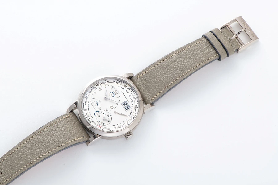 Lange 1 Timezone Ref. 116.039 in 18k White Gold