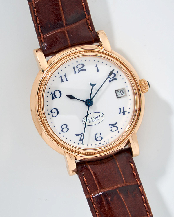 Toric Automatic White Enamel Dial Rose Gold