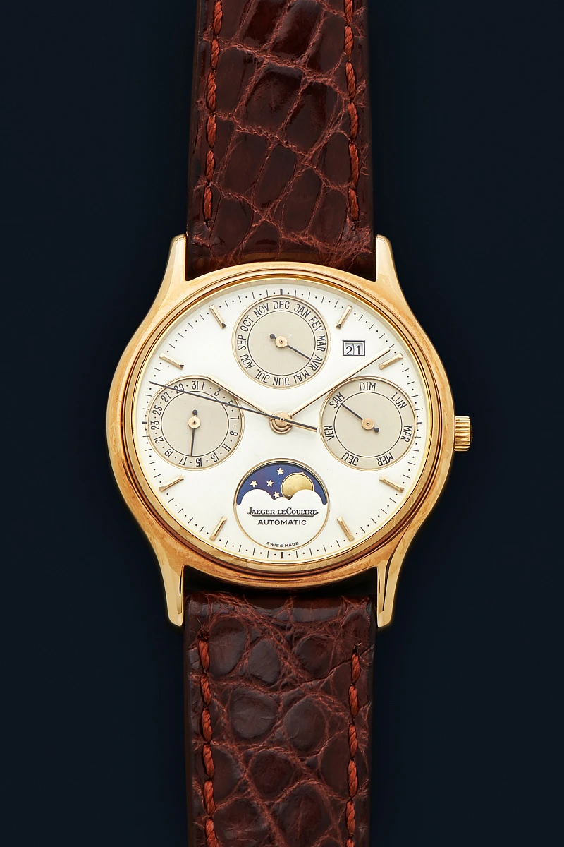 Porcelain Dial Perpetual Calendar Ref. 141.140.1 in 18k Yellow Gold