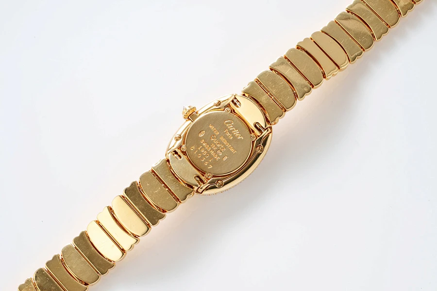 Baignoire Ref. 19501 in 18k Yellow Gold with Diamonds