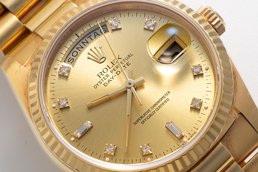 Day-Date Ref. 18238 in 18k Yellow Gold