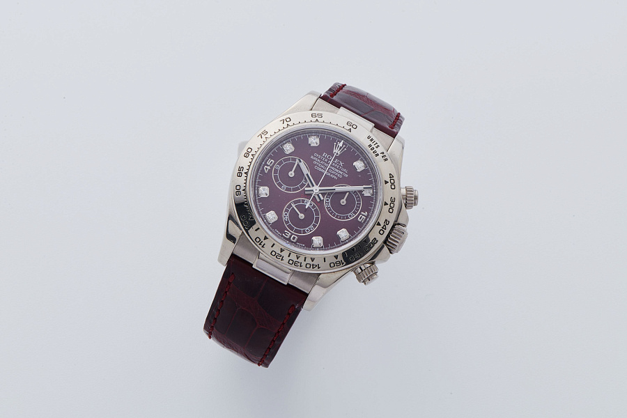 Daytona Ref. 116519 Rubellite Dial in 18k White Gold