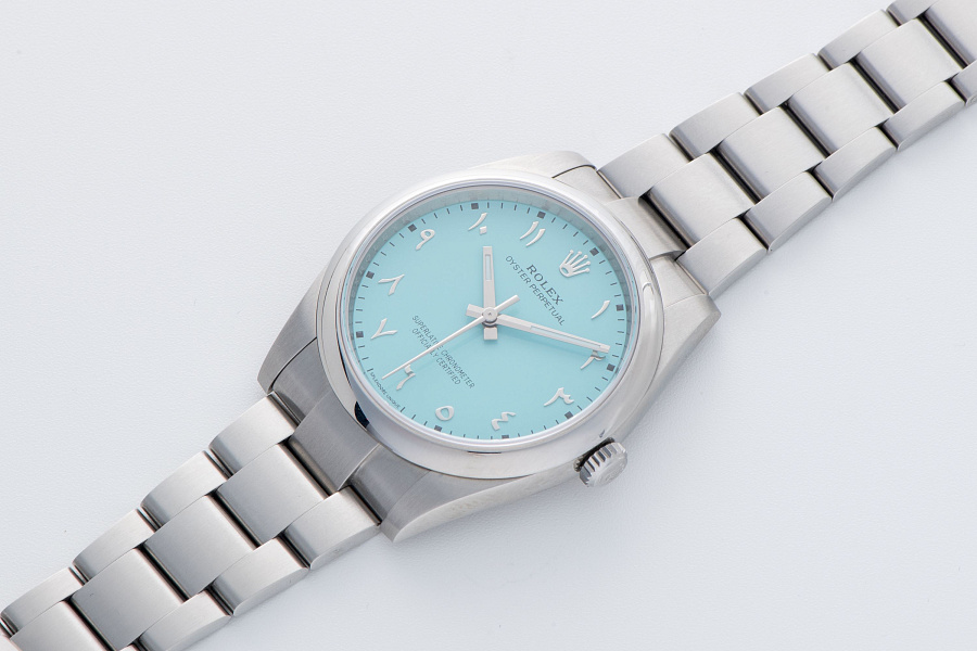 Oyster Perpetual Ref. 124300 with Aftermarket Dial Splendre Unique UK