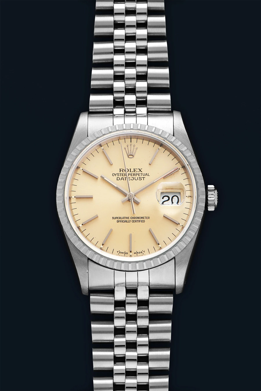 Datejust Ref. 16220 with Champagne Dial