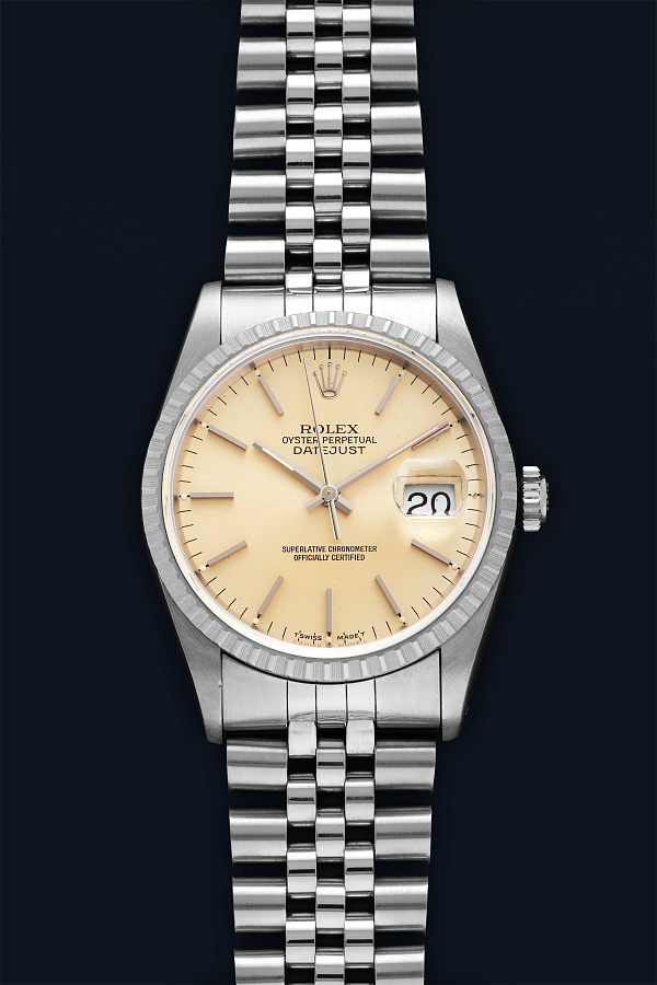 Datejust Ref. 16220 with Champagne Dial