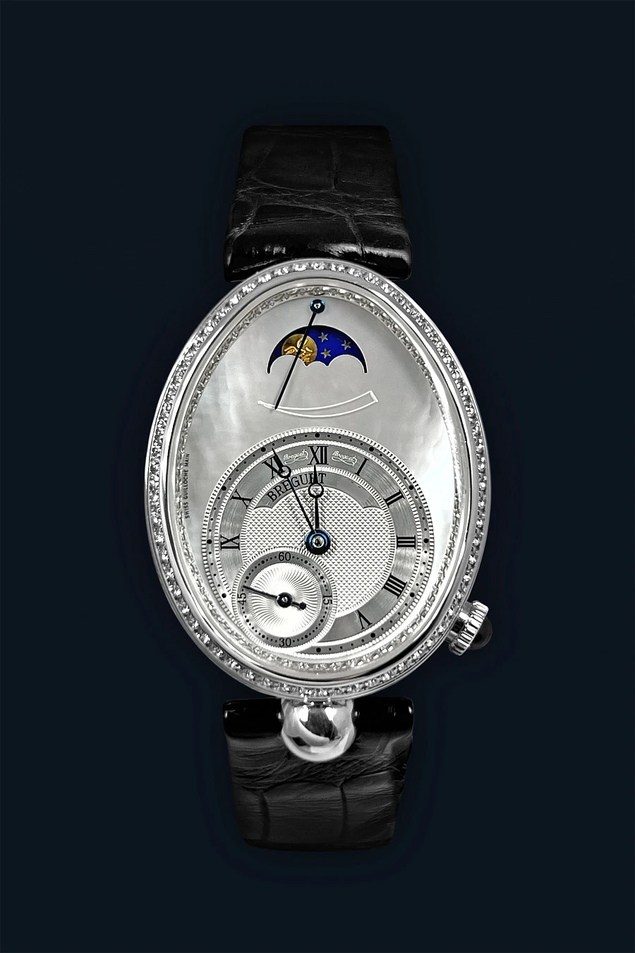 Reine de Naples White Gold MOP Dial