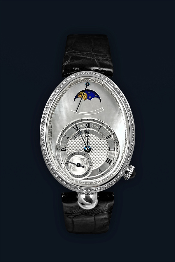 Reine de Naples White Gold MOP Dial