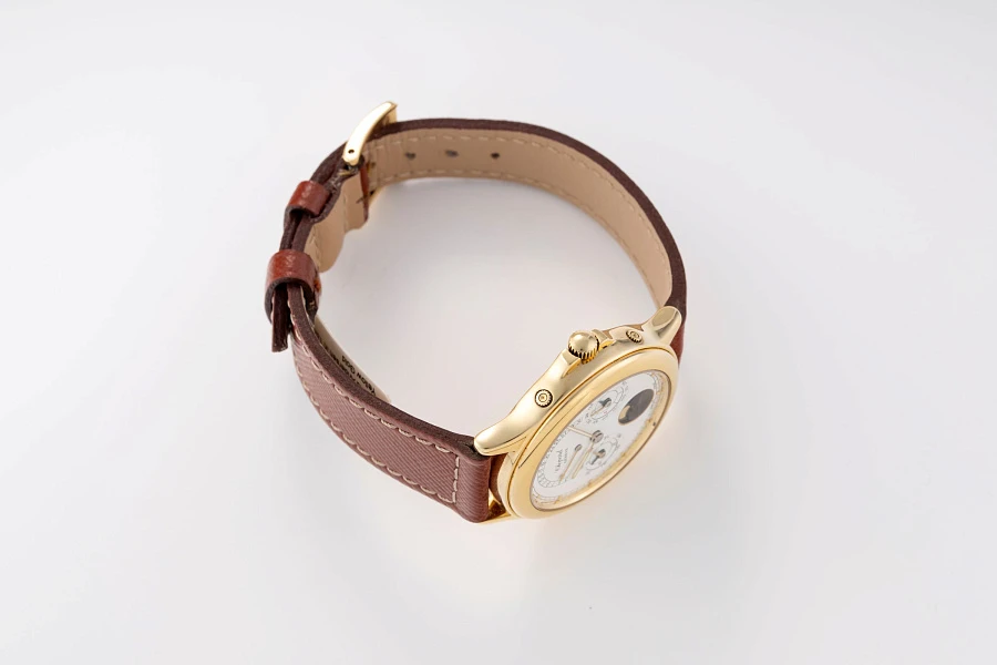 Perpetual Calendar Ref. 1165 Designed by Svend Andersen in 18k Yellow Gold