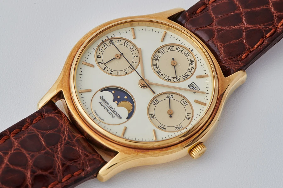 Porcelain Dial Perpetual Calendar Ref. 141.140.1 in 18k Yellow Gold