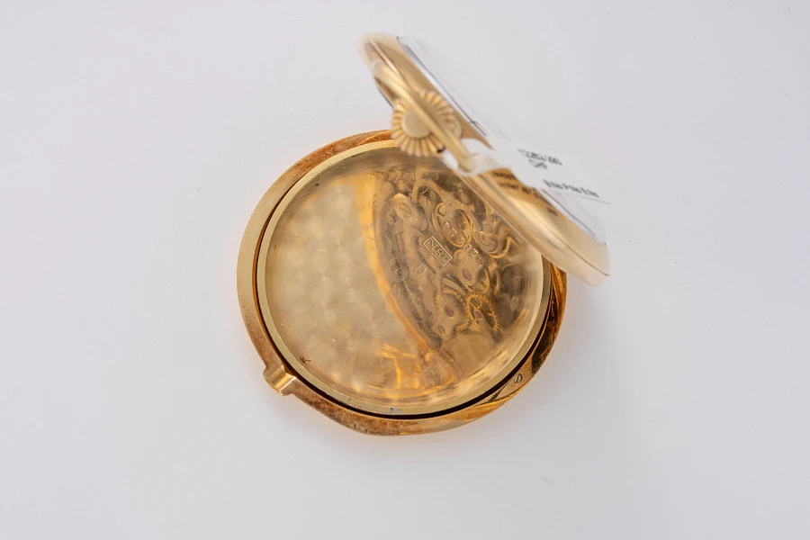 Monopusher Chronograph Pocket Watch in 18k Rose Gold