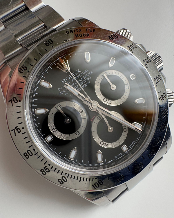 Daytona 116520 Steel Black Dial