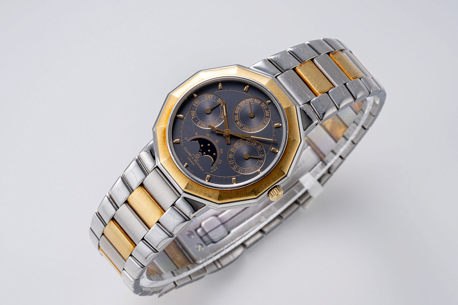 Riviera Perpetual Calendar Ref. 6131.3 in Stainless Steel and 18k Yellow Gold
