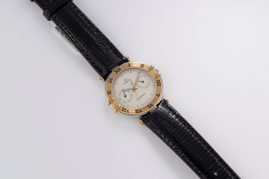 Constellation Day-Date Quartz Ref. 1980155 in Stainless Steel and 18k Yellow Gold