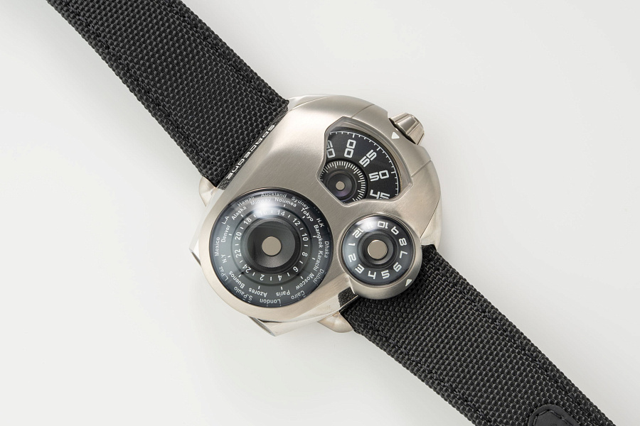 World Time in Titanium