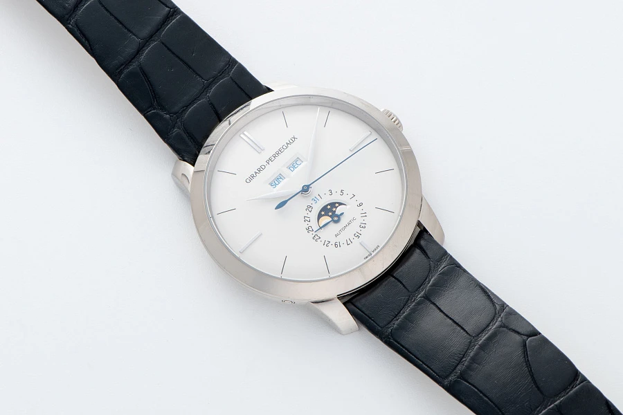 1966 Triple Calendar Ref. 49535 in 18k White Gold