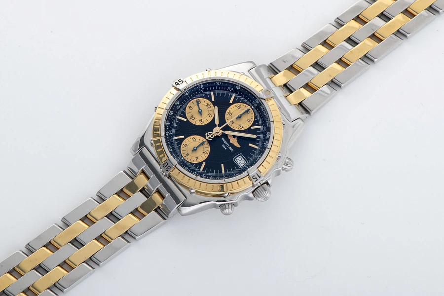Chronomat Ref. D13050.1 in Stainless Steel and 18k Yellow Gold