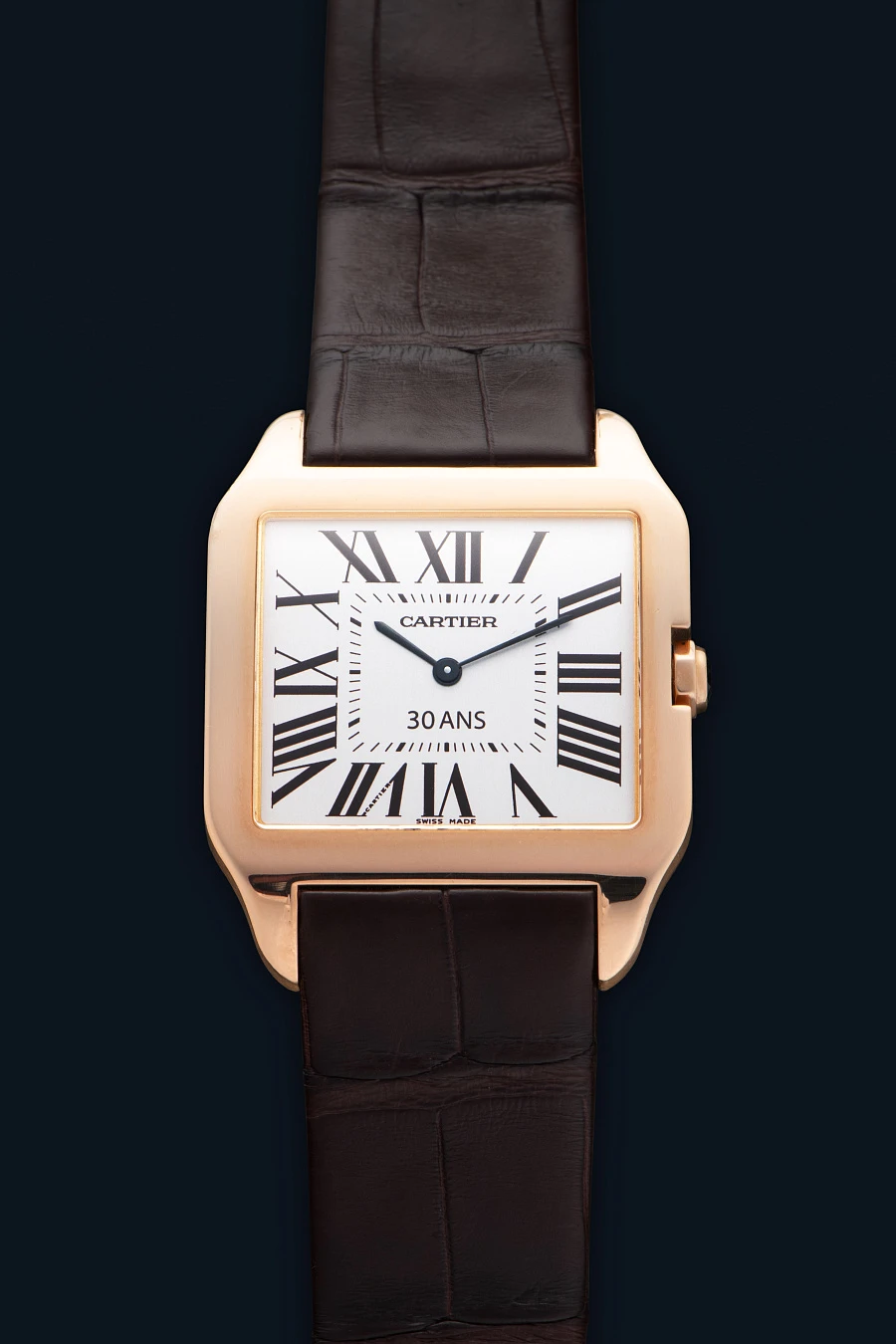 Santos Dumont Ref. 2650 in 18k Rose Gold