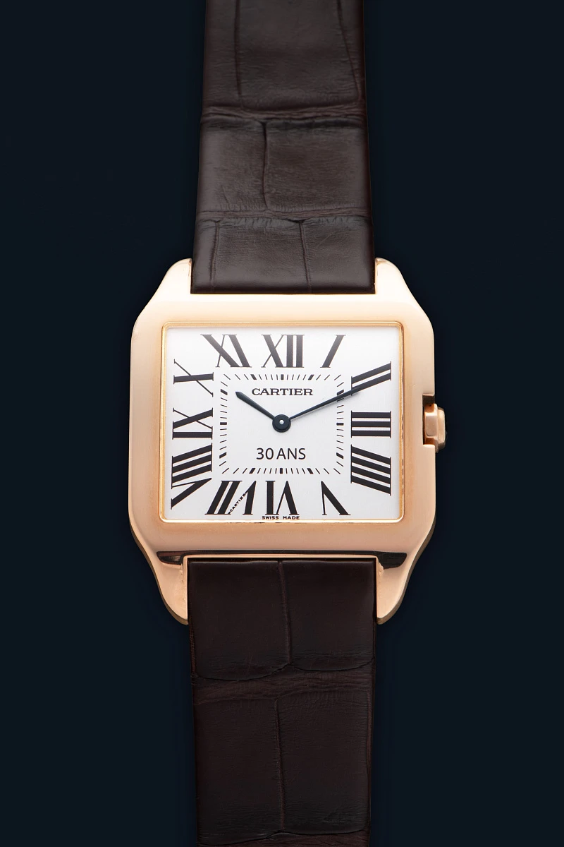 Santos Dumont Ref. 2650 in 18k Rose Gold